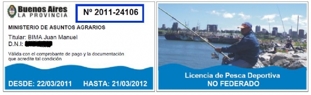 curso Secreto Amplia gama pescaenkayak.com | paleando.com.ar: Licencia de Pesca - Pcia. Bs. As.